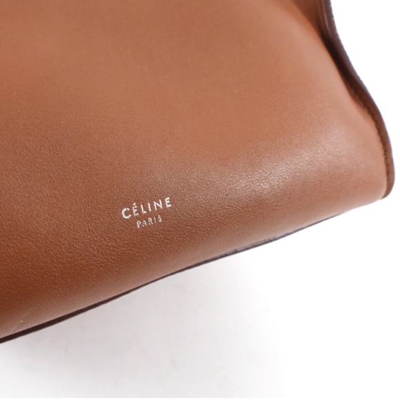 EUC Celine Cognac Brown Small Big Bag Two-Way Bag - Picture 4 of 13
